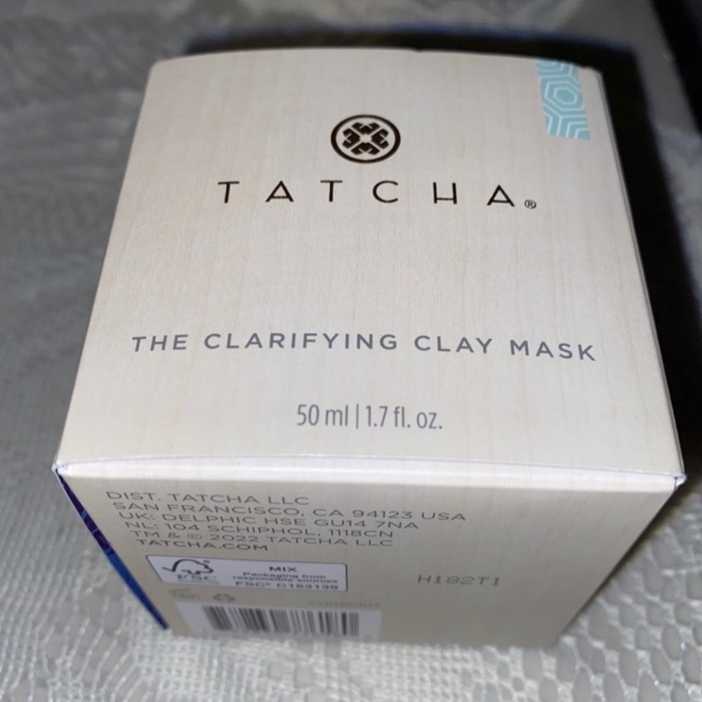 NWB Tatcha Cream and Blue Skincare Mask